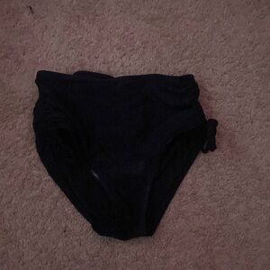 black bathing suit bottoms